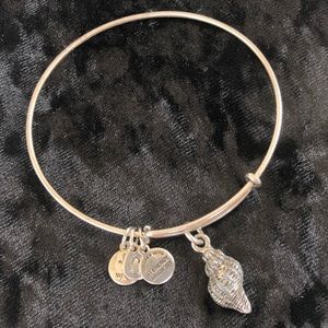 Alex and Ani Conch Shell Bangle
